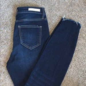 Super high waisted skinny capris